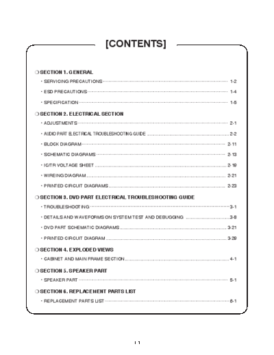 LX-D5230A Service Manual