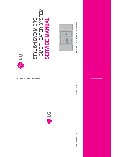 LX-D2640 Service Manual