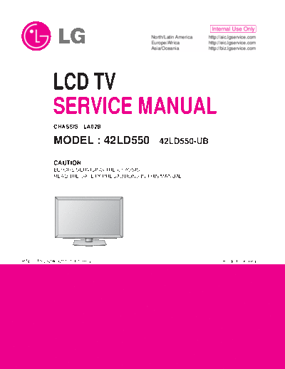 LG+42LD550+Chassis+LA02B