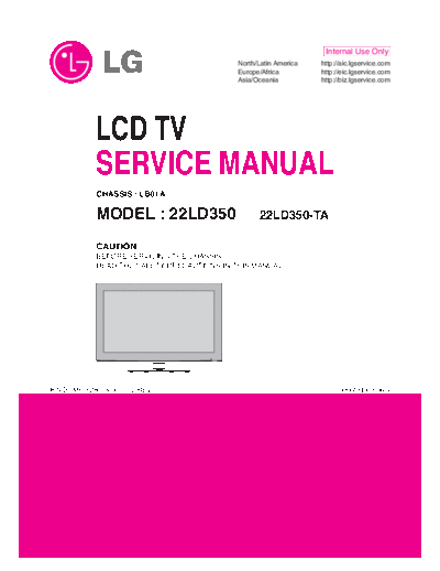 22LD350 Service Manual