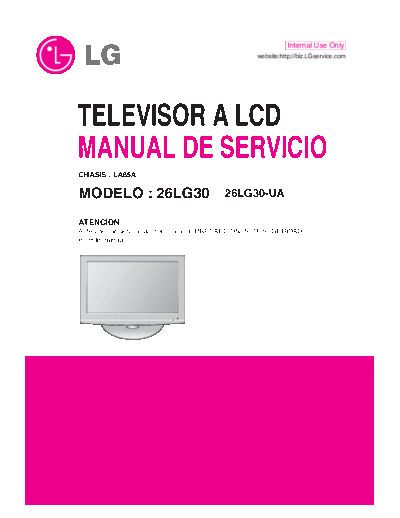 LG LA85A 26LG30  lcd