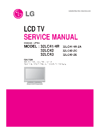 lg_lp78a_chassis_32lc41_lcd_tv_sm