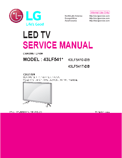 LG+43LF541T-DB,+43LF5410-DB+LT55H