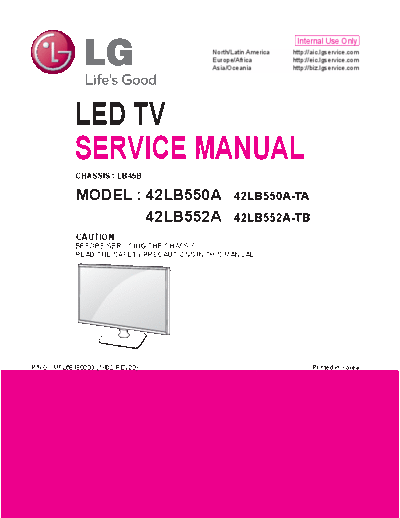 LG+42LB550A-TA+42LB552A-TB+Chassis+LB45B