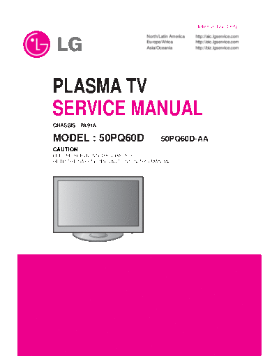 50PQ60D - Service Manual