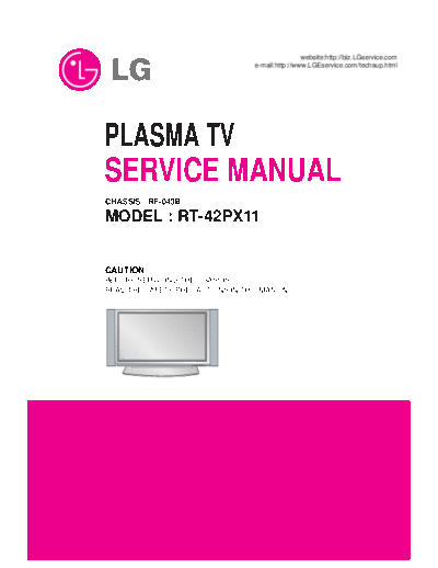 RT-42PX11 Service Manual