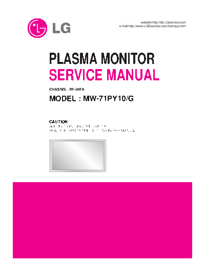 MW-71PY10 Service Manual