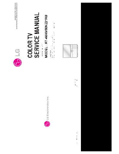 LG-RT-44NZ21RBService Manual