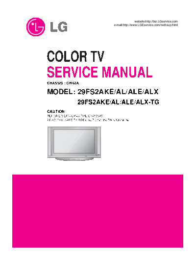 29FS2ALX Service Manual