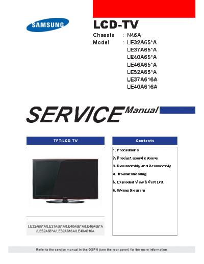 Samsung LExxA65x_616 Ch N46A