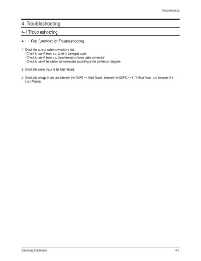 Troubleshooting