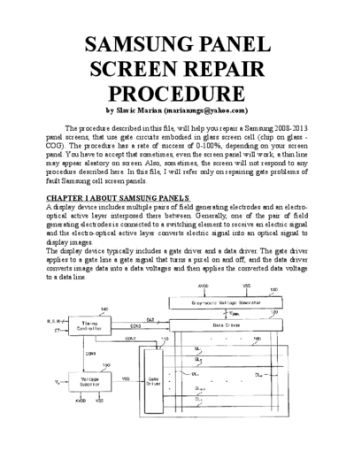 samsung+panel+repair