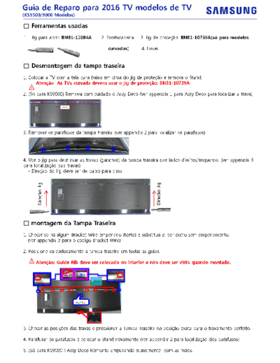 Guia+Reparo+Samsung+TV+2016+Serie+KS8000,+KS9000