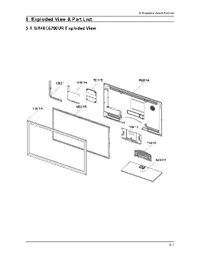 Exploded View & Part List