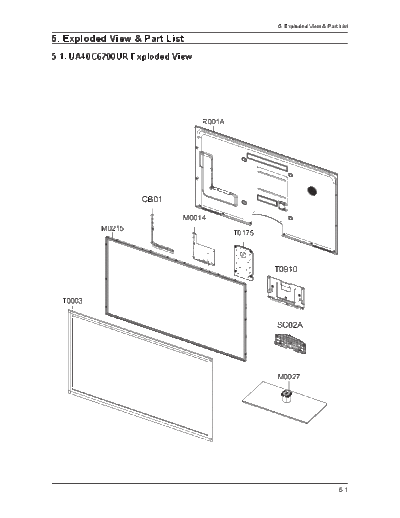 Exploded View & Part List