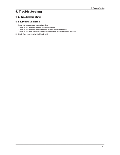 Troubleshooting