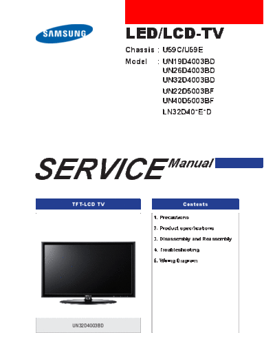Samsung+UN40D5003BF