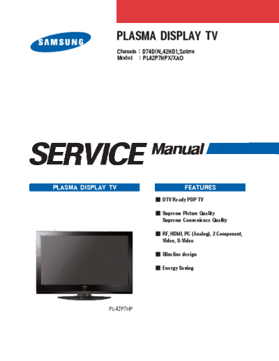 samsung PL-42P7HP