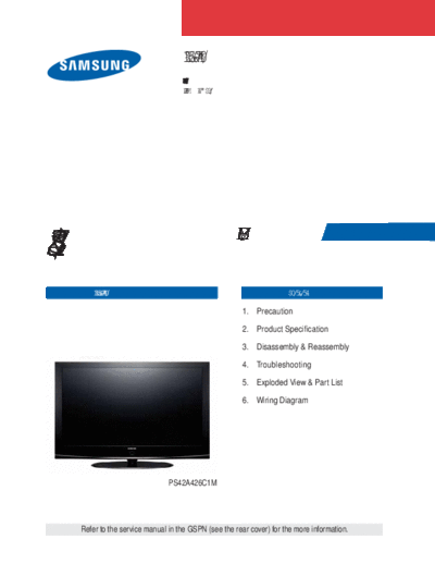 Samsung+PS42A426C1MXZF+F59A(P_Euro)_Carnelian