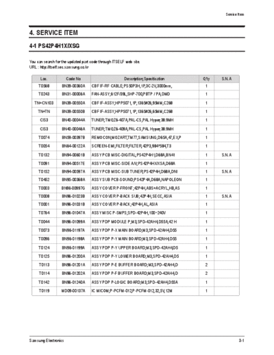 05_Electrical Part List