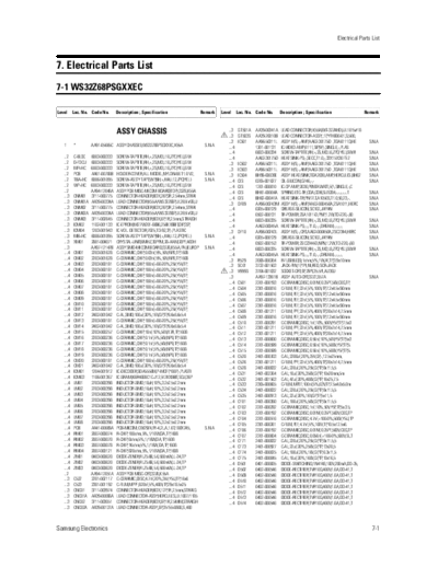 08_Electrical Part List