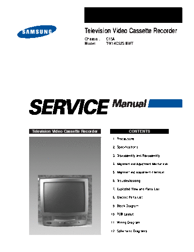 Samsung TW14C52S_chassis C15A
