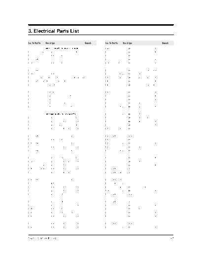 04_Electrical Part List