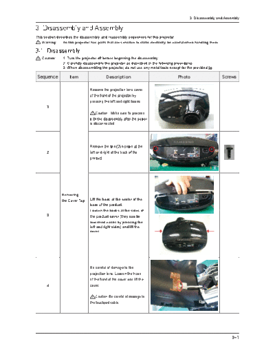 Disassembly & Reassembly