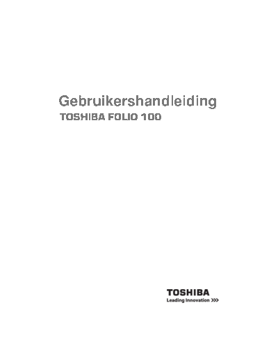 toshiba-folio-100_nederlands