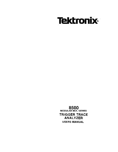 070-3760-01_8500_MDL_Series_Trigger_Trace_Users_Jan84