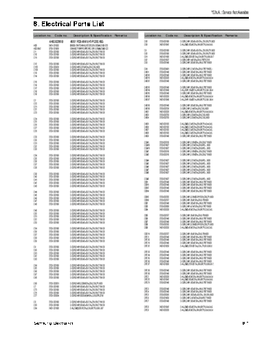 10_Electrical Parts List