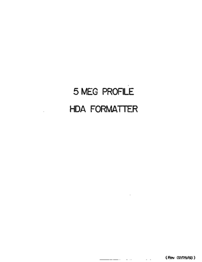 5_Meg_Profile_HDA_Formatter_Feb83
