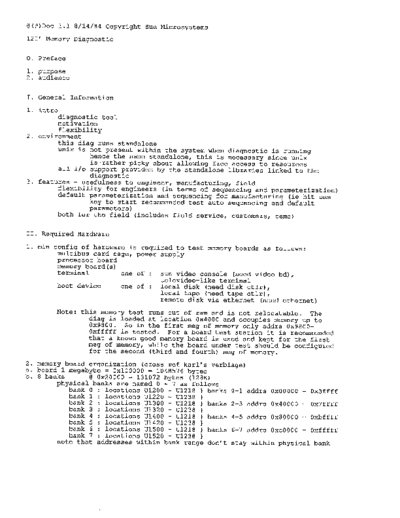 Sun-2_120_Memory_Diagnostic