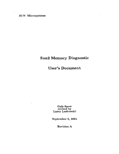 Sun-2_Memory_Diagnostic_Sep85