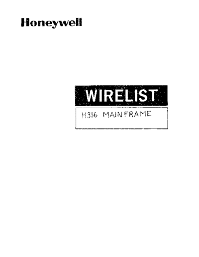 H316_WireList_1973