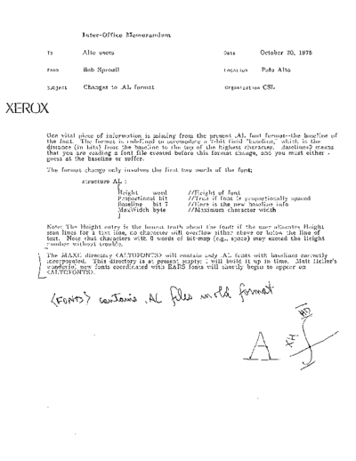 Changles_to_AL_Format_Oct75
