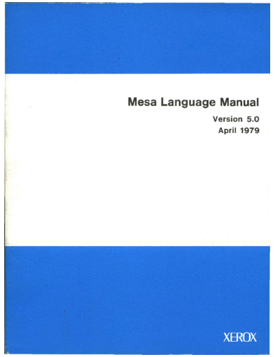 CSL-79-3_Mesa_Language_Manual_Version_5.0