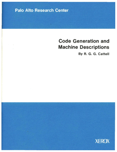 CSL-79-8_Code_Generation_and_Machine_Descriptions
