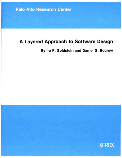 CSL-80-5_A_Layered_Approach_to_Software_Design