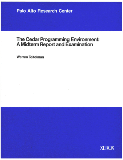 CSL-83-11_The_Cedar_Programming_Environment_A_Midterm_Report_and_Examination