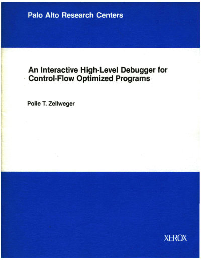 CSL-83-1_An_Interactive_High-Level_Debugger_for_Control-Flow_Optimized_Programs