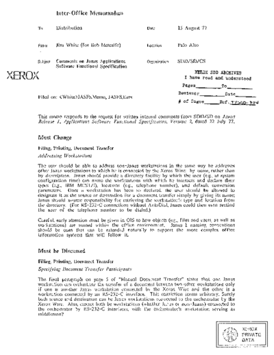 19770815_Comments_On_Janus_Applications_Software_Functional_Specification