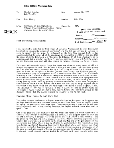19770812_Comments_On_The_Application_Software_Functional_Specification