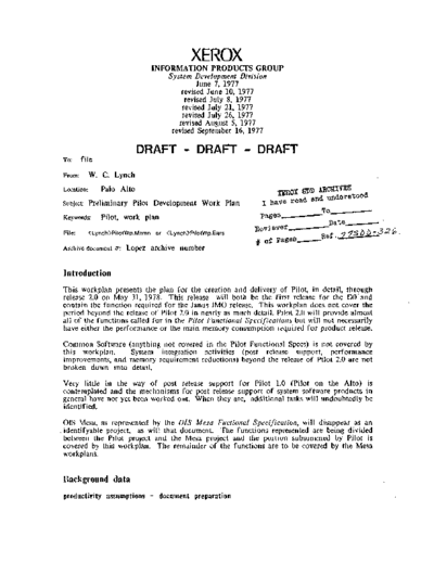 19770916_Preliminary_Pilot_Development_Work_Plan