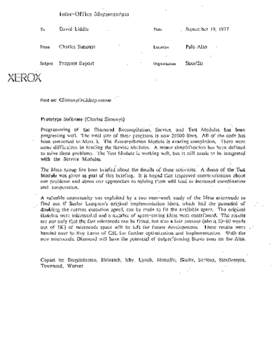 19770919_Simonyi_Progress_Report