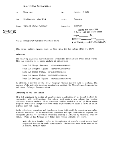 19771017_Mesa_3.0_Change_Summary