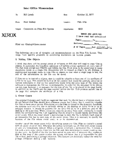 19771025_Comments_On_Pilot_File_System