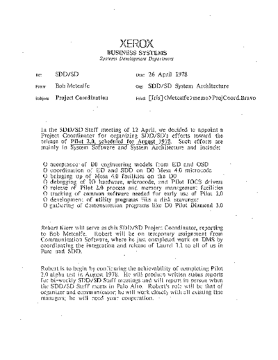 19780426_Project_Coordination