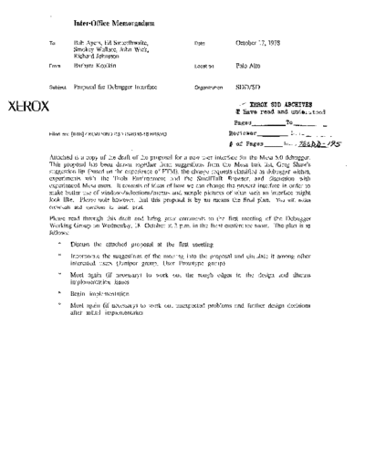 19781017_Proposal_For_Debugger_Interface