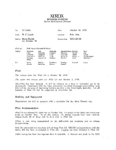 19781024_Status_Report_For_October_78